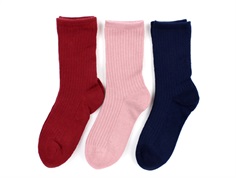 Noa Noa Miniature socks rose/red/blue Art multicolour (3-Pack)
